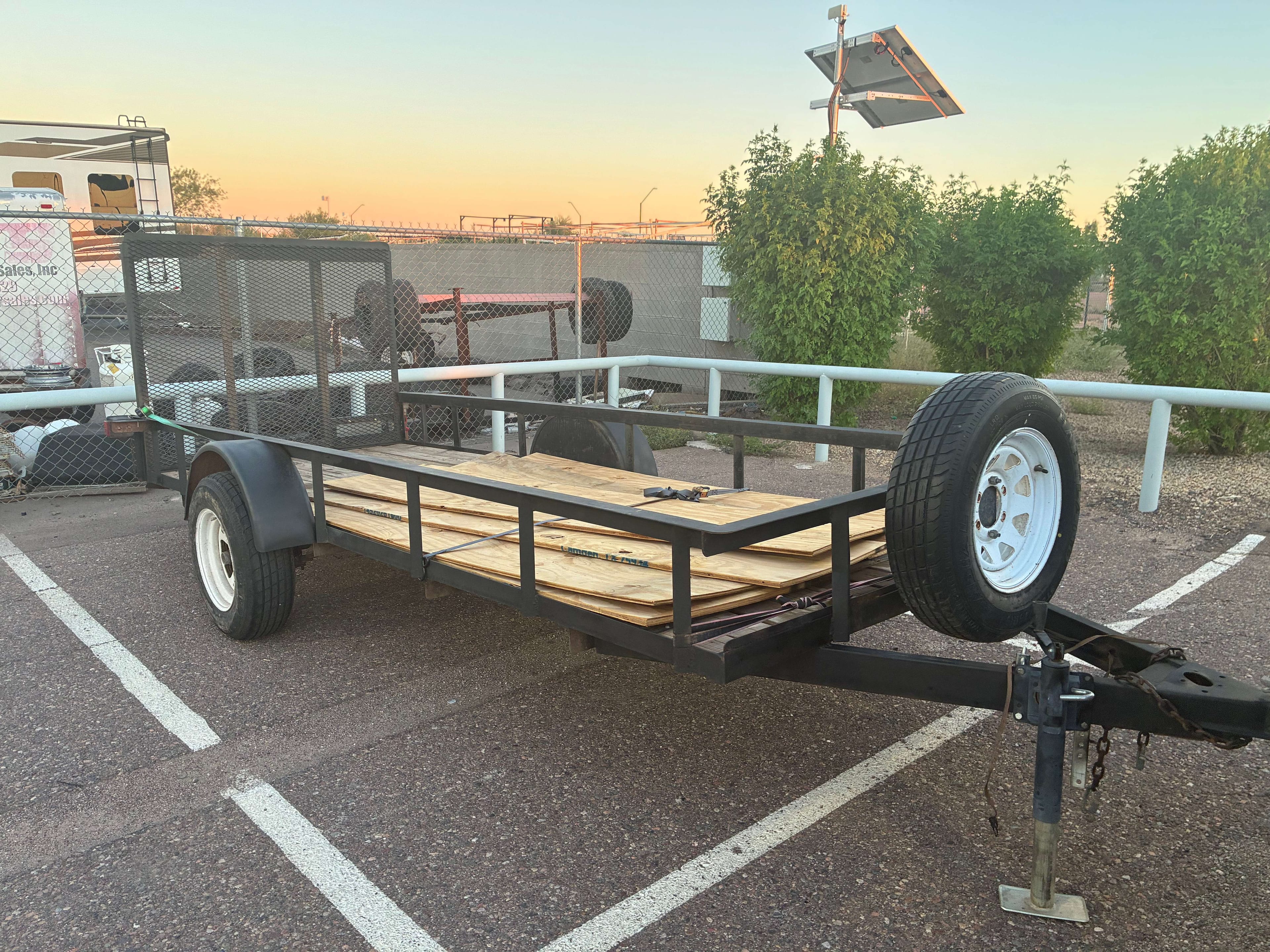 Utility trailer for rent in Mesa, AZ